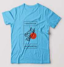 Load image into Gallery viewer, House Targaryen (GOT) T-Shirt for Men-Light Blue-Ektarfa.online
