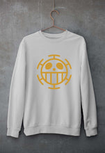 Load image into Gallery viewer, One Piece Unisex Sweatshirt for Men/Women-S(40 Inches)-Grey Melange-Ektarfa.online
