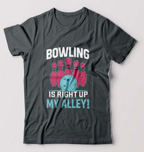 Load image into Gallery viewer, Bowling T-Shirt for Men-Steel grey-Ektarfa.online

