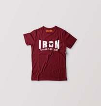 Load image into Gallery viewer, Iron Paradise Kids T-Shirt for Boy/Girl-Maroon-Ektarfa.online
