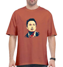 Load image into Gallery viewer, Elon Musk Oversized T-Shirt for Men-Coral-Ektarfa.online
