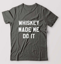 Load image into Gallery viewer, Whiskey T-Shirt for Men-Charcoal-Ektarfa.online
