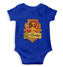 Load image into Gallery viewer, Harry Potter Hogwarts Kids Romper For Baby Boy/Girl-0-5 Months(18 Inches)-Royal Blue-Ektarfa.online
