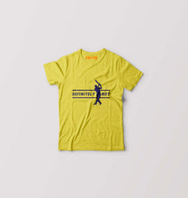 Load image into Gallery viewer, MS Dhoni Kids T-Shirt for Boy/Girl-Yellow-Ektarfa.online
