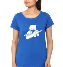 Load image into Gallery viewer, Sasuke Uchiha T-Shirt for Women-XS(32 Inches)-Royal Blue-Ektarfa.online
