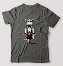 Load image into Gallery viewer, Bullet With Your Number - royal enfield T-Shirt for Men-S(38 Inches)-Charcoal-Ektarfa.online
