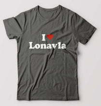 Load image into Gallery viewer, I Love Lonavla T-Shirt for Men-Charcoal-Ektarfa.online

