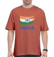 Load image into Gallery viewer, India Oversized T-Shirt for Men-Coral-Ektarfa.online
