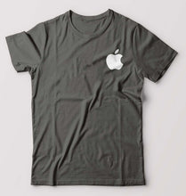 Load image into Gallery viewer, Apple T-Shirt for Men-S(38 Inches)-Charcoal-Ektarfa.online
