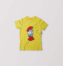 Load image into Gallery viewer, Papa Smurf Kids T-Shirt for Boy/Girl-Yellow-Ektarfa.online
