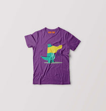 Load image into Gallery viewer, Crocodile Kids T-Shirt for Boy/Girl-purple-Ektarfa.online
