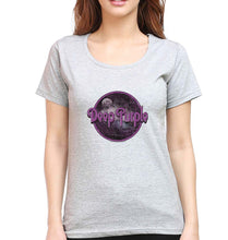 Load image into Gallery viewer, Deep Purple T-Shirt for Women-Grey Melange-Ektarfa.online
