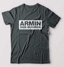 Load image into Gallery viewer, Armin Van Buuren T-Shirt for Men-S(38 Inches)-Steel grey-Ektarfa.online
