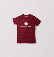 Load image into Gallery viewer, IIM A Ahmedabad Kids T-Shirt for Boy/Girl-0-1 Year(20 Inches)-Maroon-Ektarfa.online
