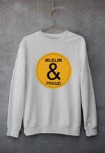 Load image into Gallery viewer, Muslim Unisex Sweatshirt for Men/Women-S(40 Inches)-Grey Melange-Ektarfa.online
