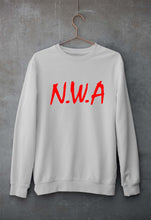 Load image into Gallery viewer, NWA Unisex Sweatshirt for Men/Women-S(40 Inches)-Grey Melange-Ektarfa.online
