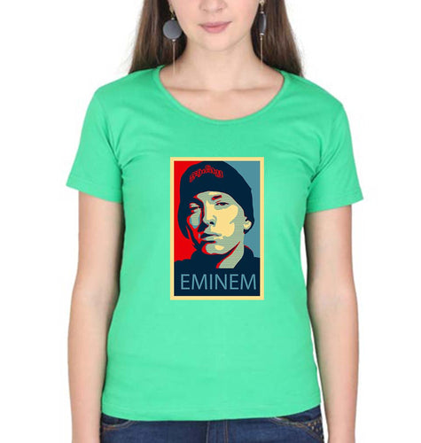 EMINEM T-Shirt for Women-Flag Green-Ektarfa.online