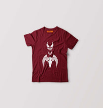 Load image into Gallery viewer, Venom Spiderman Superhero Kids T-Shirt for Boy/Girl-Maroon-Ektarfa.online
