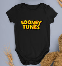 Load image into Gallery viewer, Looney Tunes Kids Romper For Baby Boy/Girl-0-5 Months(18 Inches)-Black-Ektarfa.online
