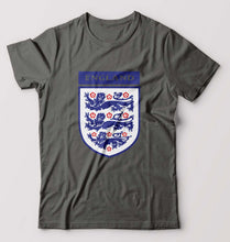 Load image into Gallery viewer, England Football T-Shirt for Men-Charcoal-Ektarfa.online

