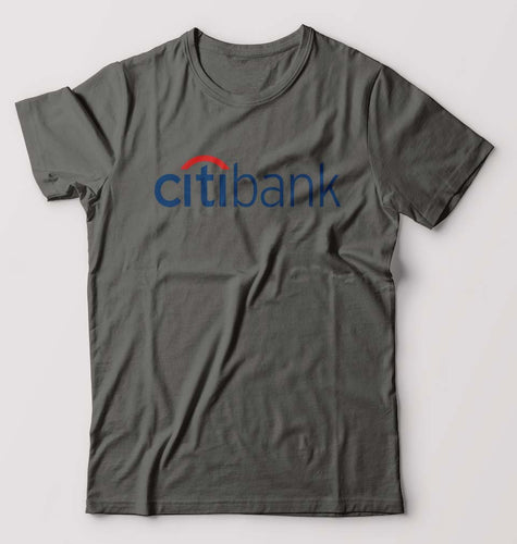 Citibank T-Shirt for Men-Charcoal-Ektarfa.online