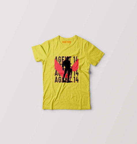 Valorant Kids T-Shirt for Boy/Girl-Mustard Yellow-Ektarfa.online