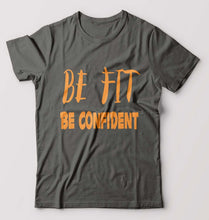 Load image into Gallery viewer, Gym Fit T-Shirt for Men-Charcoal-Ektarfa.online
