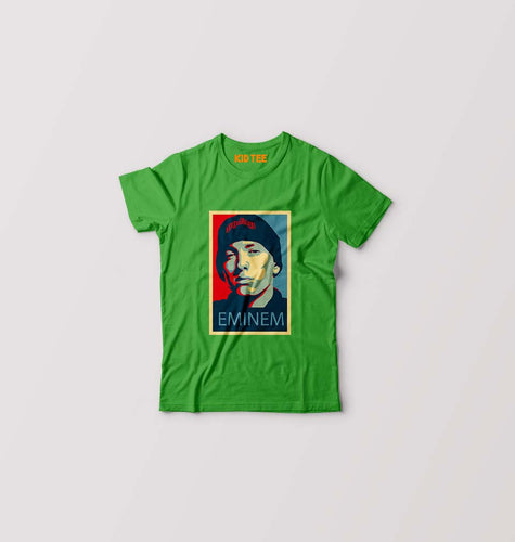 Eminem Kids T-Shirt for Boy/Girl-Flag green-Ektarfa.online