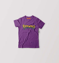 Load image into Gallery viewer, Ramones Kids T-Shirt for Boy/Girl-0-1 Year(20 Inches)-Purple-Ektarfa.online
