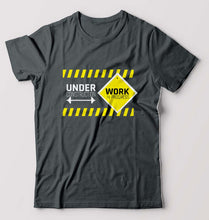 Load image into Gallery viewer, Gym Workout T-Shirt for Men-Steel grey-Ektarfa.online
