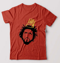 Load image into Gallery viewer, J. Cole T-Shirt for Men-Brick Red-Ektarfa.online
