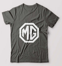 Load image into Gallery viewer, Morris Garages(MG) T-Shirt for Men-S(38 Inches)-Charcoal-Ektarfa.online
