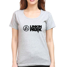 Load image into Gallery viewer, Linkin Park T-Shirt for Women-XS(32 Inches)-Grey Melange-Ektarfa.online
