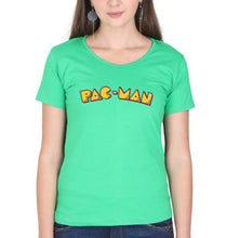 Load image into Gallery viewer, Pacman T-Shirt for Women-Flag Green-Ektarfa.online
