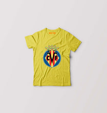 Load image into Gallery viewer, Villarreal Kids T-Shirt for Boy/Girl-Mustard Yellow-Ektarfa.online
