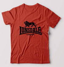 Load image into Gallery viewer, Lonsdale T-Shirt for Men-Brick Red-Ektarfa.online
