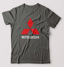 Load image into Gallery viewer, Mitsubishi T-Shirt for Men-S(38 Inches)-Charcoal-Ektarfa.online
