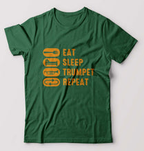 Load image into Gallery viewer, Trumpet T-Shirt for Men-Bottle Green-Ektarfa.online
