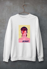 Load image into Gallery viewer, David Bowie Unisex Sweatshirt for Men/Women-White-Ektarfa.online

