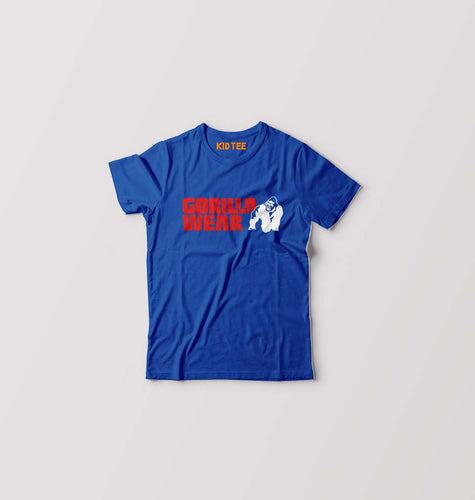 Gorilla Wear T-Shirt for Boy/Girl-Royal Blue-Ektarfa.online