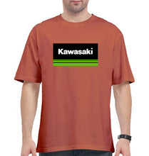 Load image into Gallery viewer, Kawasaki Oversized T-Shirt for Men-Coral-Ektarfa.online
