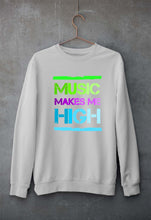 Load image into Gallery viewer, Music Unisex Sweatshirt for Men/Women-Grey Melange-Ektarfa.online
