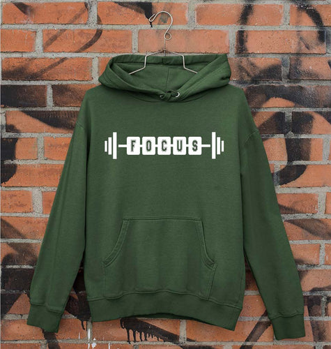 Gym Focus Unisex Hoodie for Men/Women-Dark Green-Ektarfa.online