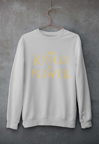The Rings of Power Unisex Sweatshirt for Men/Women-Grey Melange-Ektarfa.online