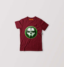 Load image into Gallery viewer, Call of Duty (COD) Kids T-Shirt for Boy/Girl-Maroon-Ektarfa.online
