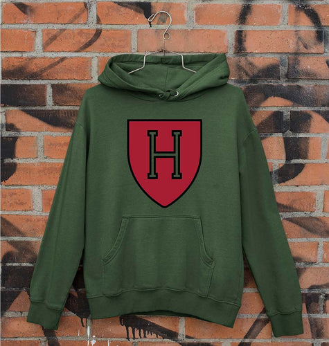 Harvard Unisex Hoodie for Men/Women-Dark Green-Ektarfa.online