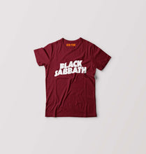 Load image into Gallery viewer, Black Sabbath Kids T-Shirt for Boy/Girl-0-1 Year(20 Inches)-Maroon-Ektarfa.online
