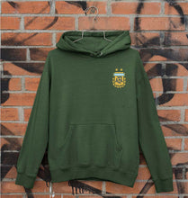 Load image into Gallery viewer, Argentina Football Unisex Hoodie for Men/Women-S(40 Inches)-Dark Green-Ektarfa.online
