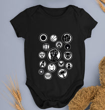 Load image into Gallery viewer, Avengers Kids Romper For Baby Boy/Girl-Black-Ektarfa.online
