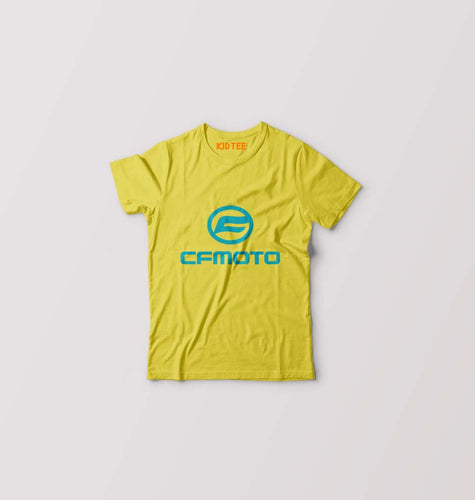 CFMoto Kids T-Shirt for Boy/Girl-Yellow-Ektarfa.online
